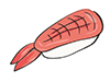 Shrimp / Shrimp / Sushi --Food ｜ Food ｜ Free Illustration Material
