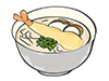 Tempura Udon-Food ｜ Food ｜ Free Illustration Material