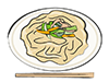 Yaki Udon-Food ｜ Food ｜ Free Illustration Material