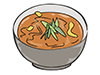 Curry Udon-Food ｜ Food ｜ Free Illustration Material