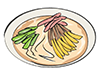 Cold noodles-Food | Food | Free illustration material