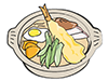 Nabeyaki Udon-Food ｜ Food ｜ Free Illustration Material
