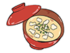 Miso soup / miso soup --Food ｜ Food ｜ Free illustration material