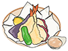 Assorted Tempura-Food ｜ Food ｜ Free Illustration Material