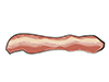 Bacon-Food | Food | Free Illustration Material