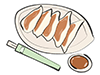 Gyoza / Gyoza-Food ｜ Food ｜ Free Illustration Material