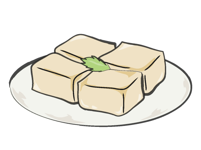 高野豆腐 - フード/食べ物/美味しい/おやつ/イラスト/写真/フリー素材/クリップアート