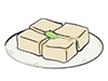 Koya Tofu --Food ｜ Food ｜ Free Illustration Material