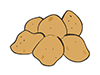 Potato / Potato-Food ｜ Food ｜ Free Illustration Material