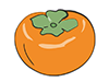 Persimmon / Oyster-Food | Food | Free Illustration Material