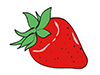 Strawberry / Strawberry-Food ｜ Food ｜ Free Illustration Material