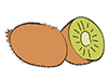 Kyuui / Kiwi-Food ｜ Food ｜ Free Illustration Material