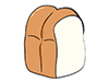 Bread / Shokupan-Food ｜ Food ｜ Free Illustration Material