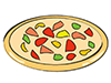 Pizza-Food | Food | Free Illustrations