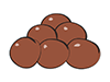 Chocolate Ball-Food ｜ Food ｜ Free Illustration Material