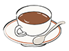 Coffee / Hot Coffee-Food ｜ Food ｜ Free Illustration Material