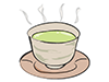 Tea / Green Tea --Food ｜ Food ｜ Free Illustration Material